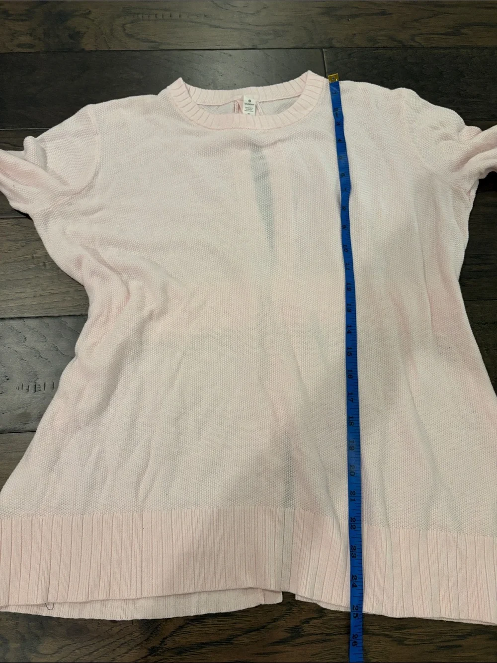 Lululemon Sincerely Yours Lightweight Pink Sweater Sz 10